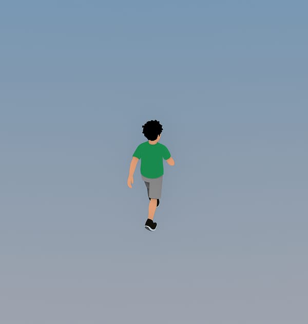 歩く